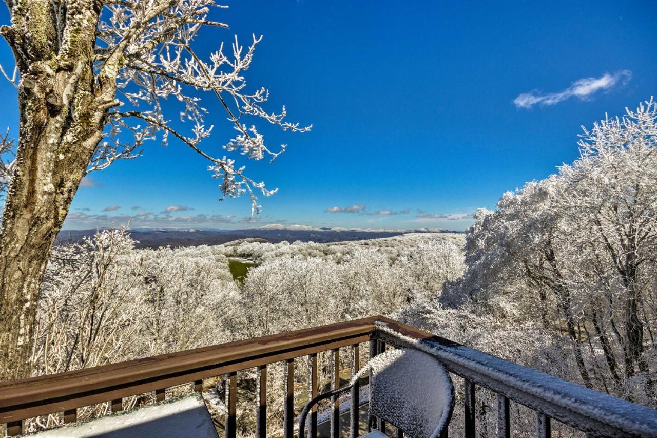 Beautiful Beech Mountain Condo With Private Balcony! Exterior photo