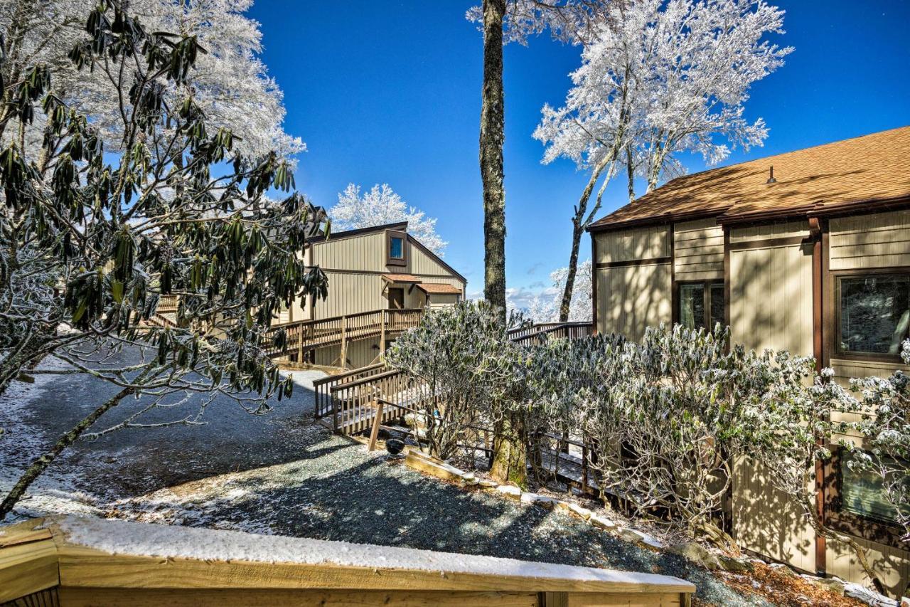 Beautiful Beech Mountain Condo With Private Balcony! Exterior photo